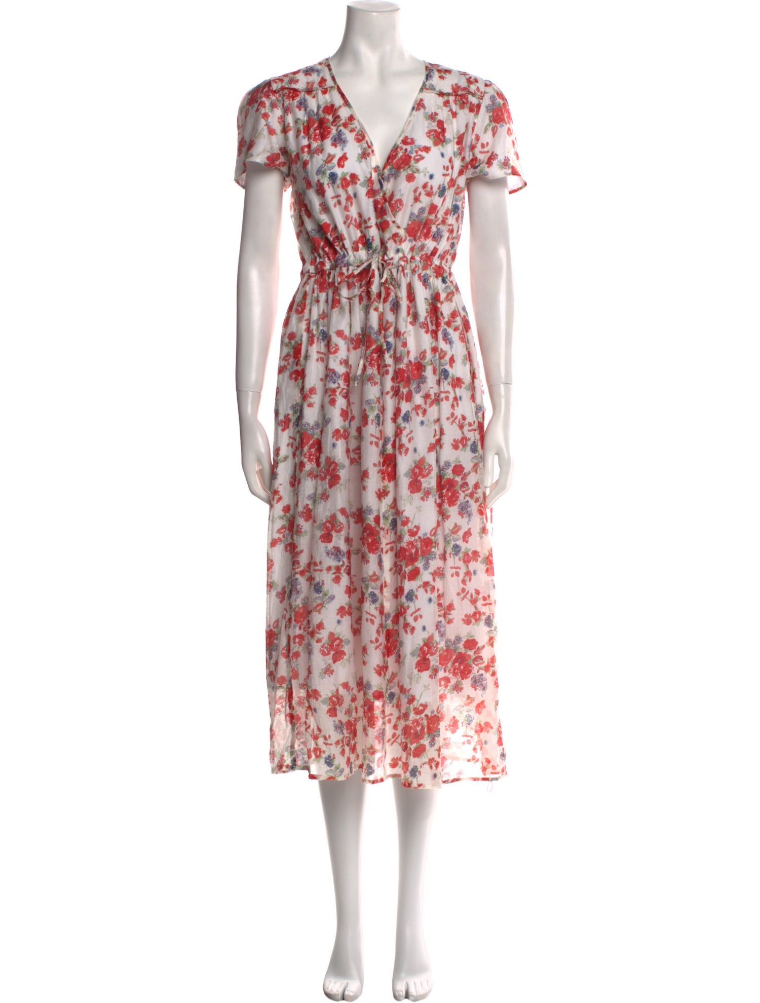 Christy Dawn Floral Print Long Dress