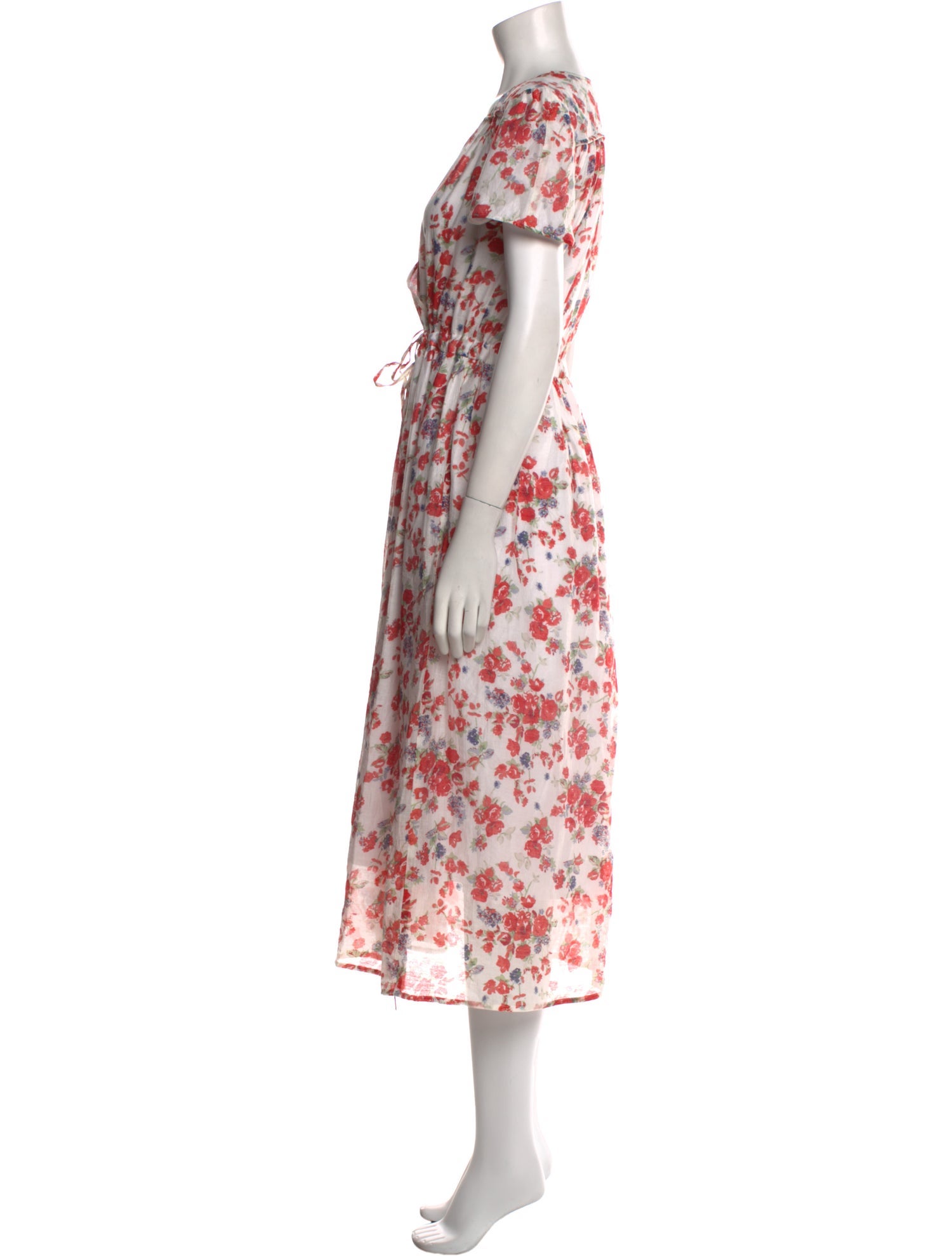 Christy Dawn Floral Print Long Dress