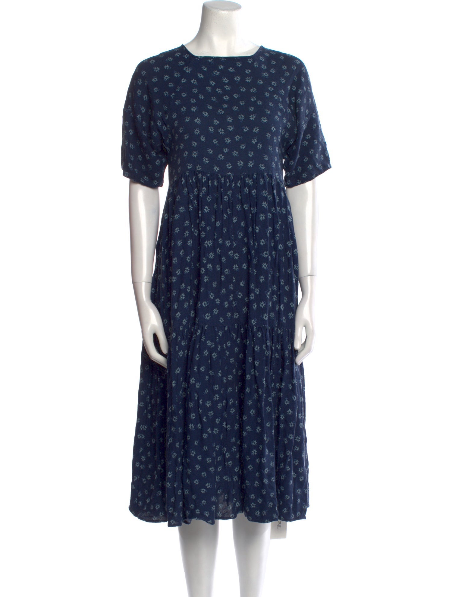 Christy Dawn Floral Print Knee-Length Dress