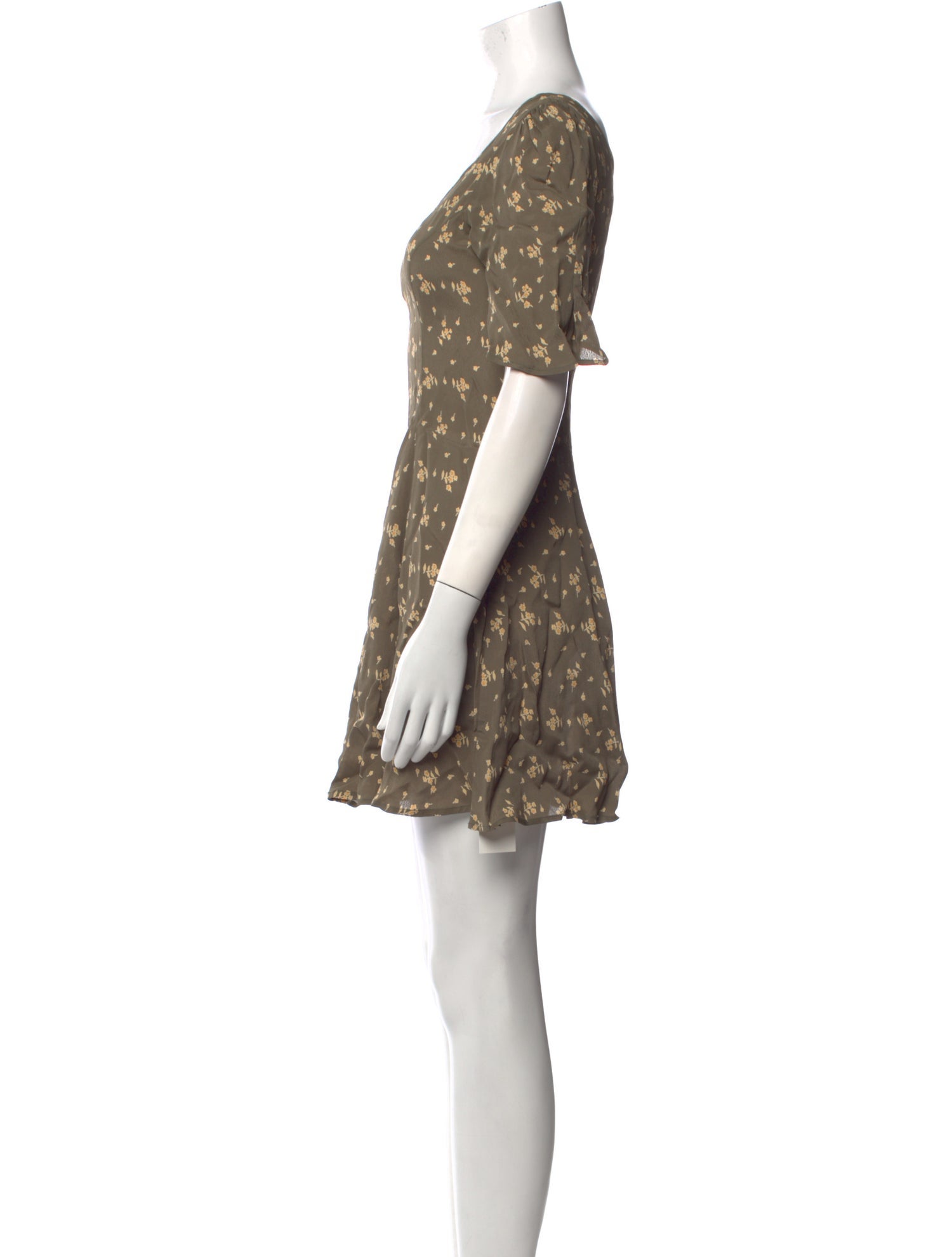 Christy Dawn Floral Print Mini Dress