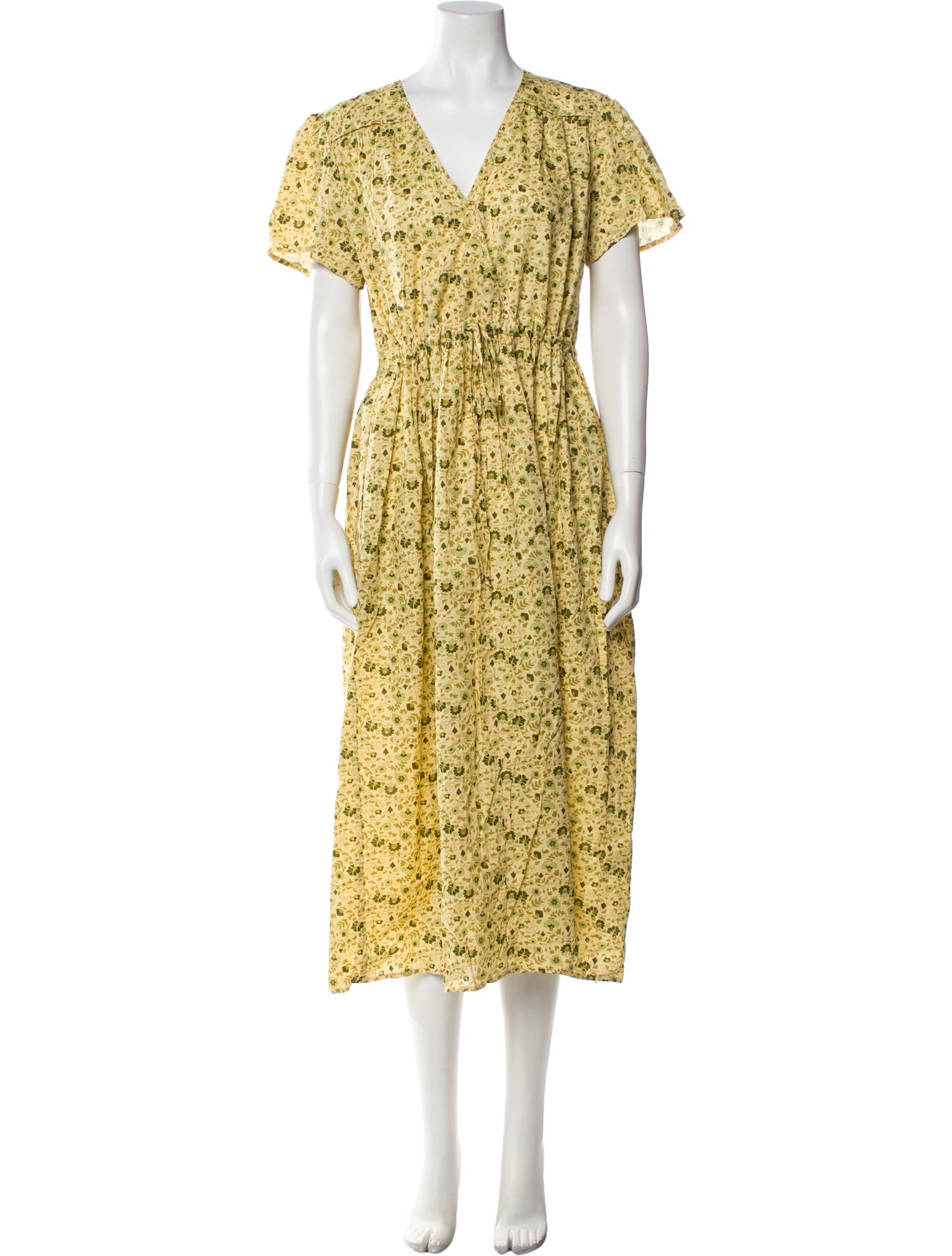 Christy Dawn Floral Print Long Dress w/ Tags