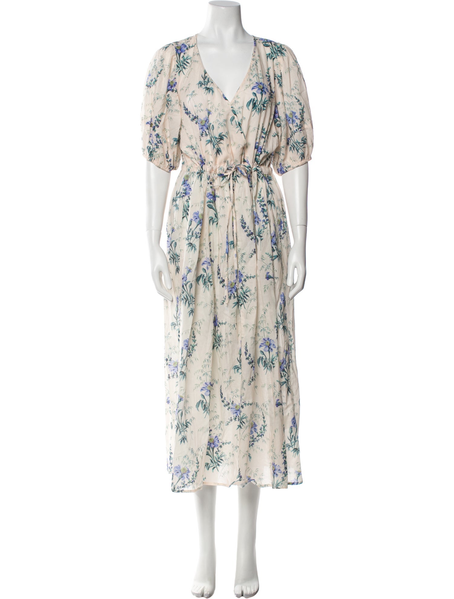 Christy Dawn Floral Print Long Dress