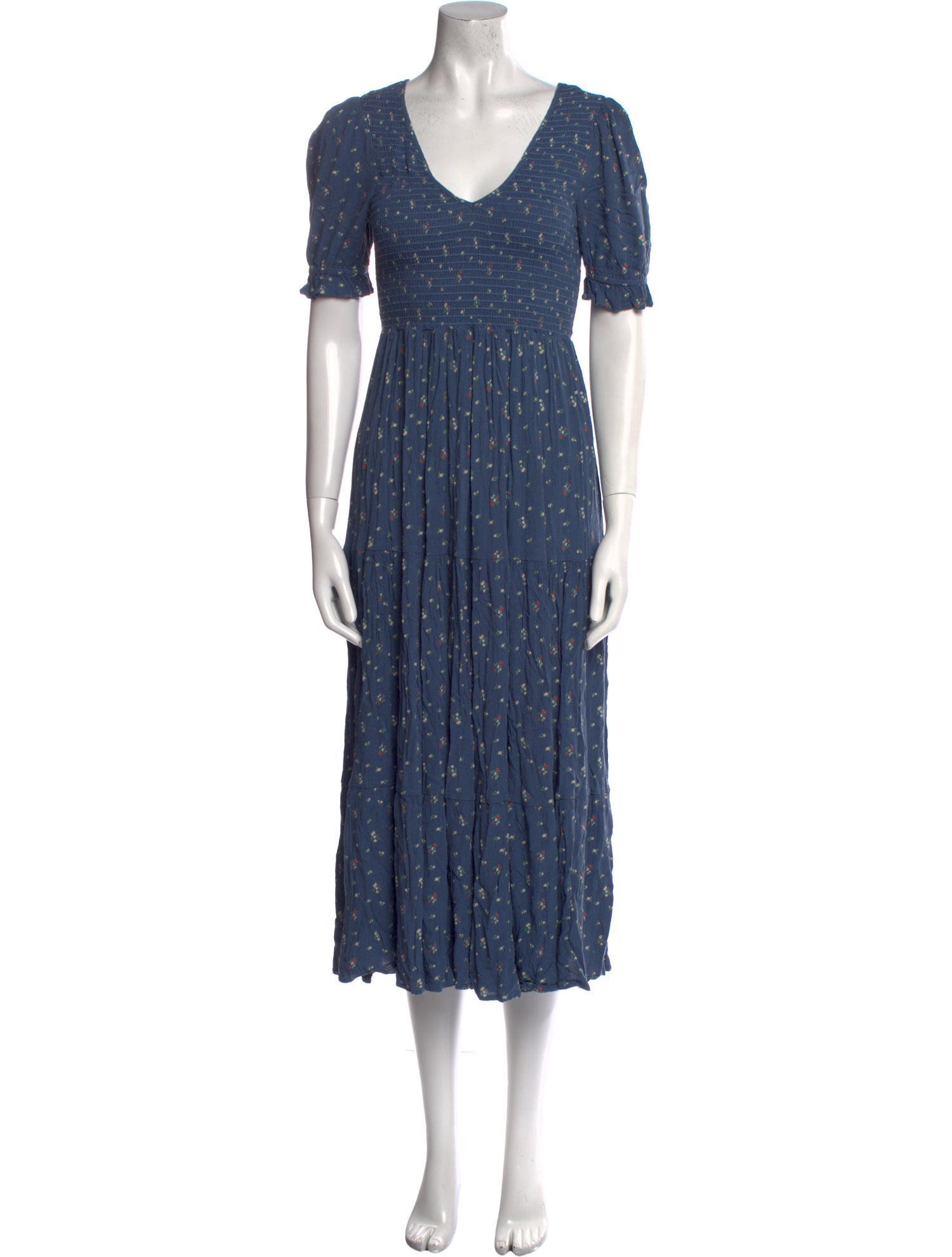 Christy Dawn Printed Midi Length Dress