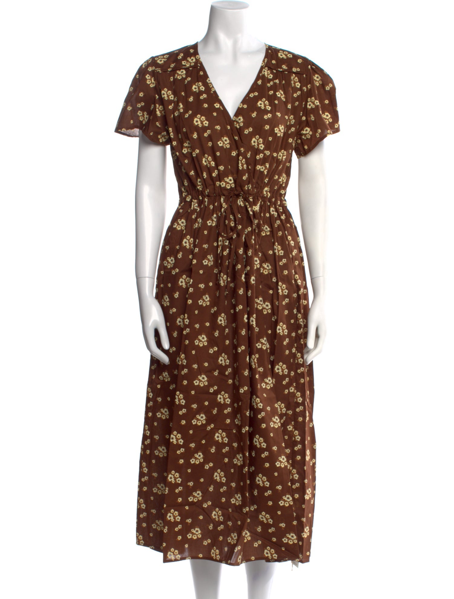 Christy Dawn Floral Print Long Dress w/ Tags