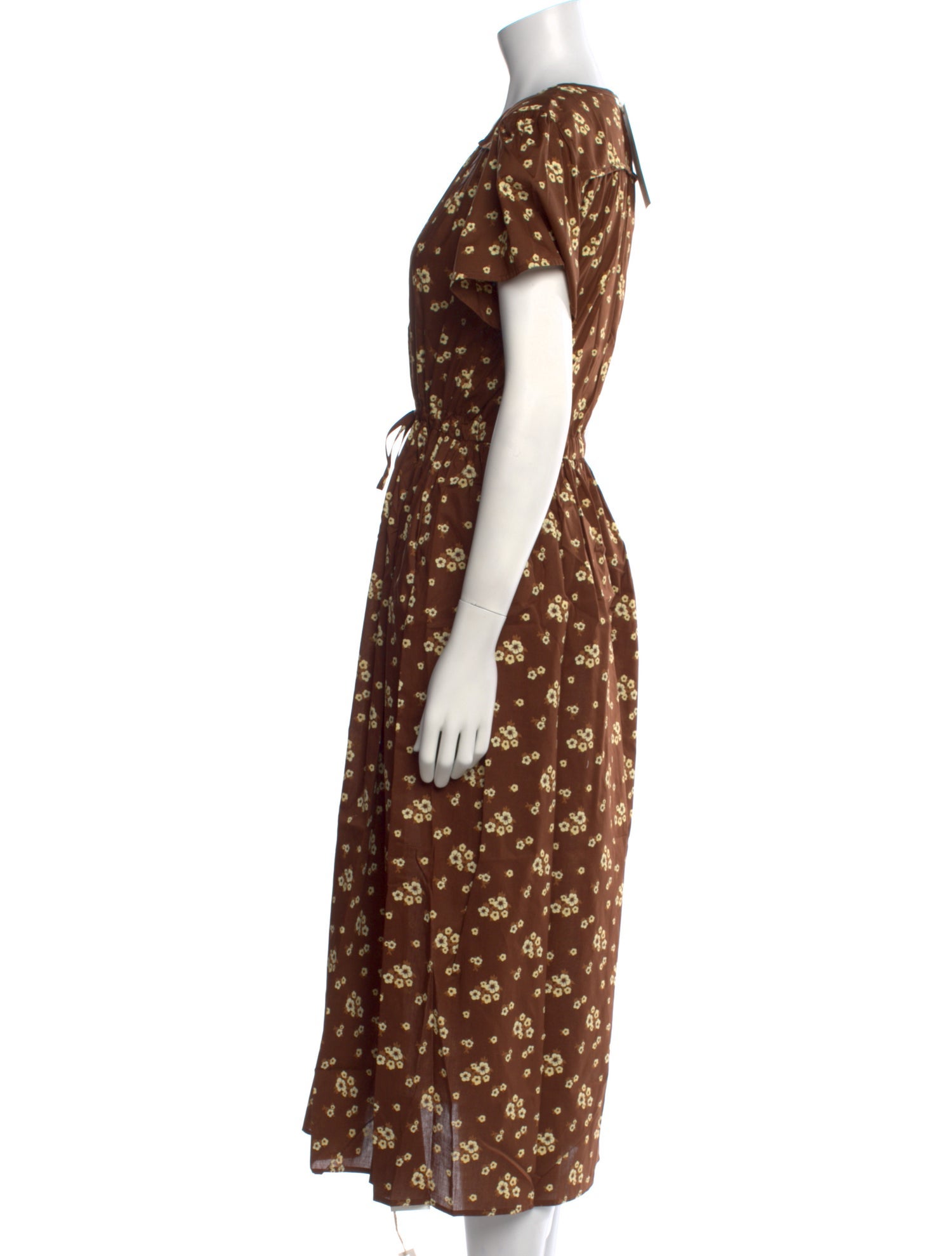 Christy Dawn Floral Print Long Dress w/ Tags