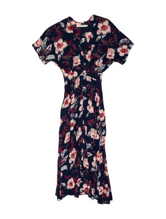 Christy Dawn Floral Print Long Dress