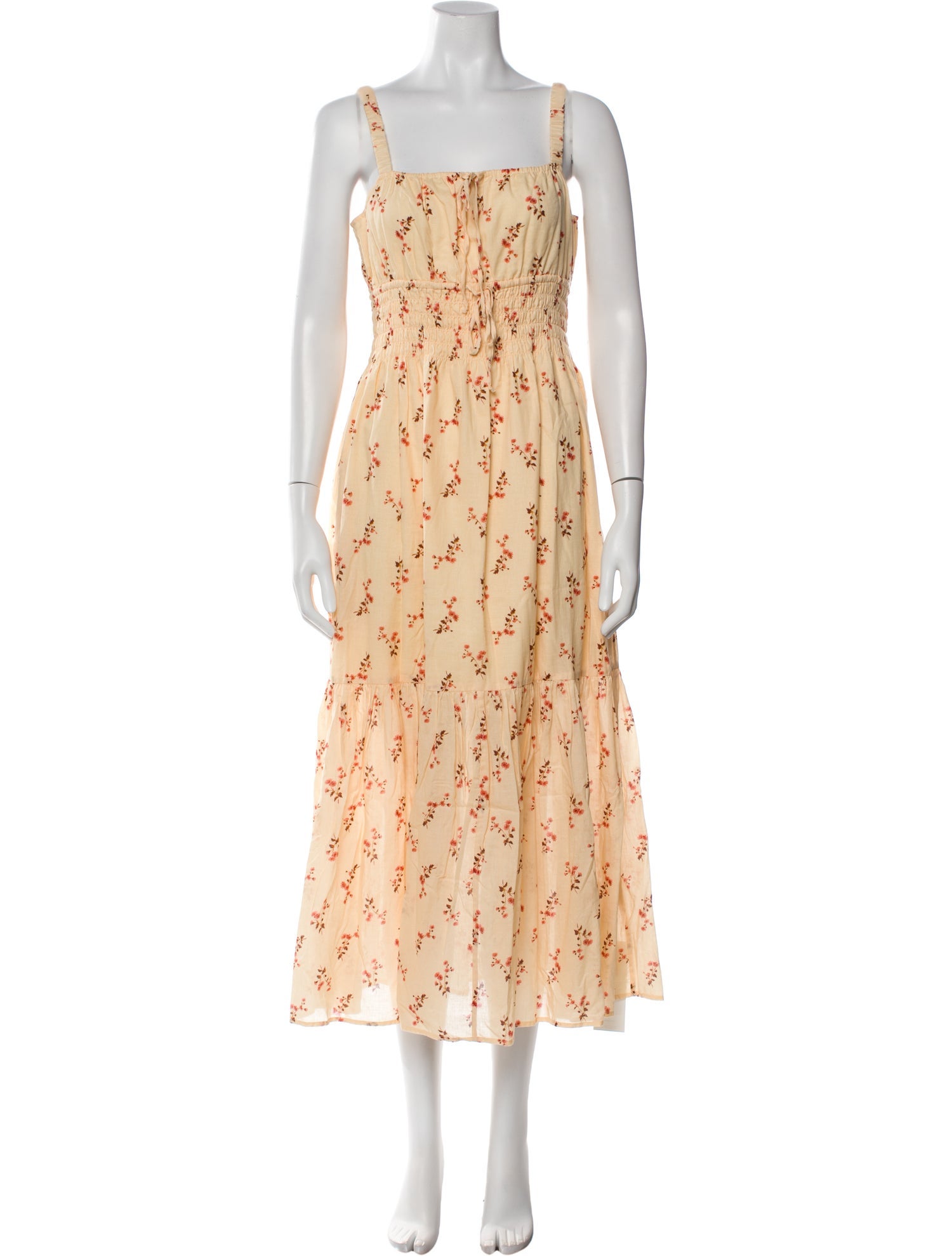 Christy Dawn Floral Print Long Dress