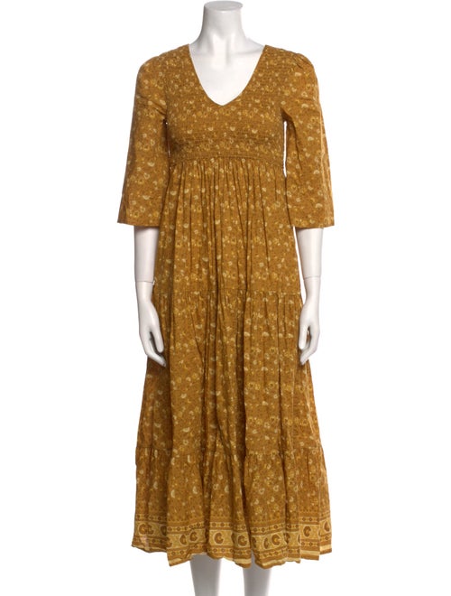 Christy Dawn Printed Long Dress