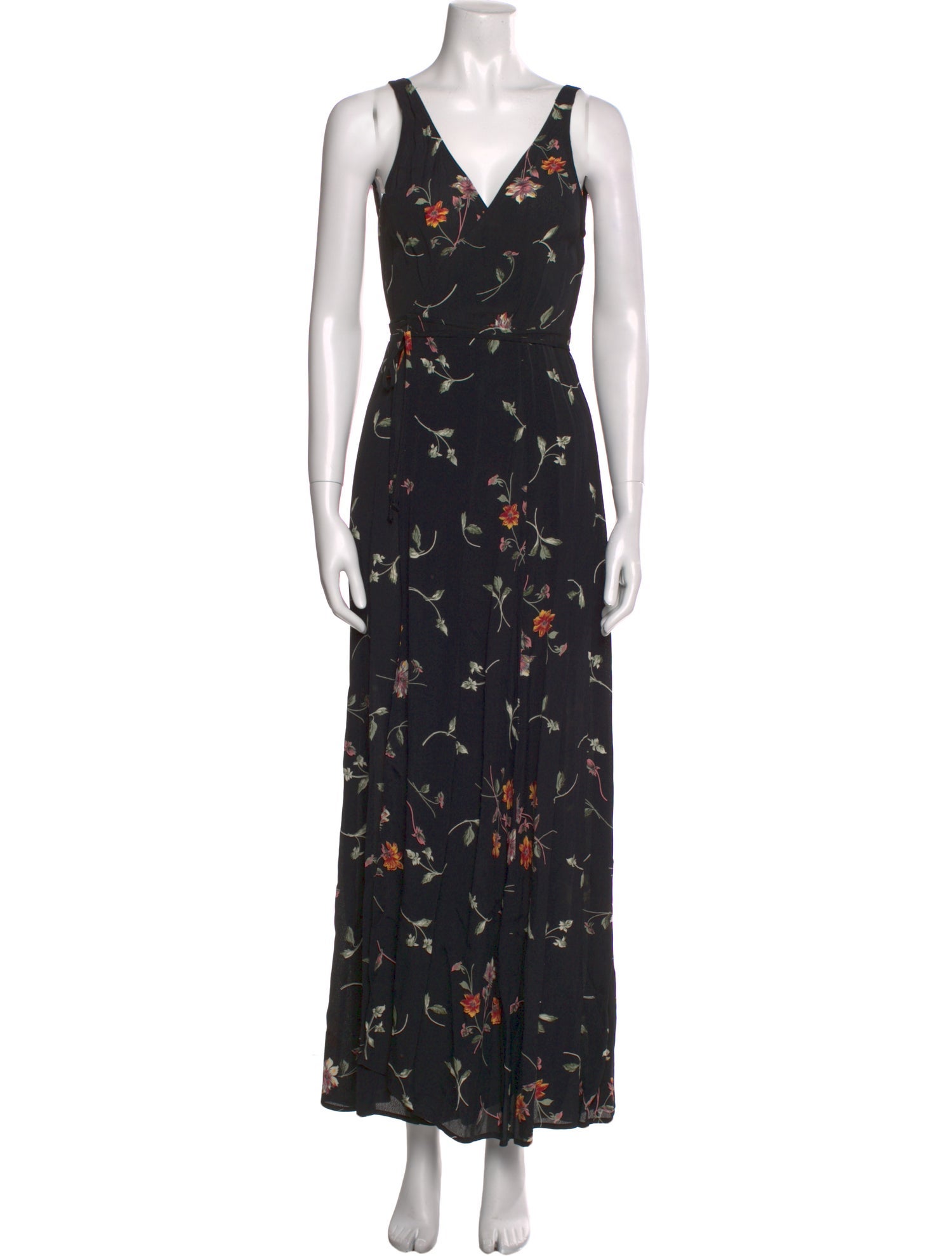 Christy Dawn Floral Print Long Dress w/ Tags