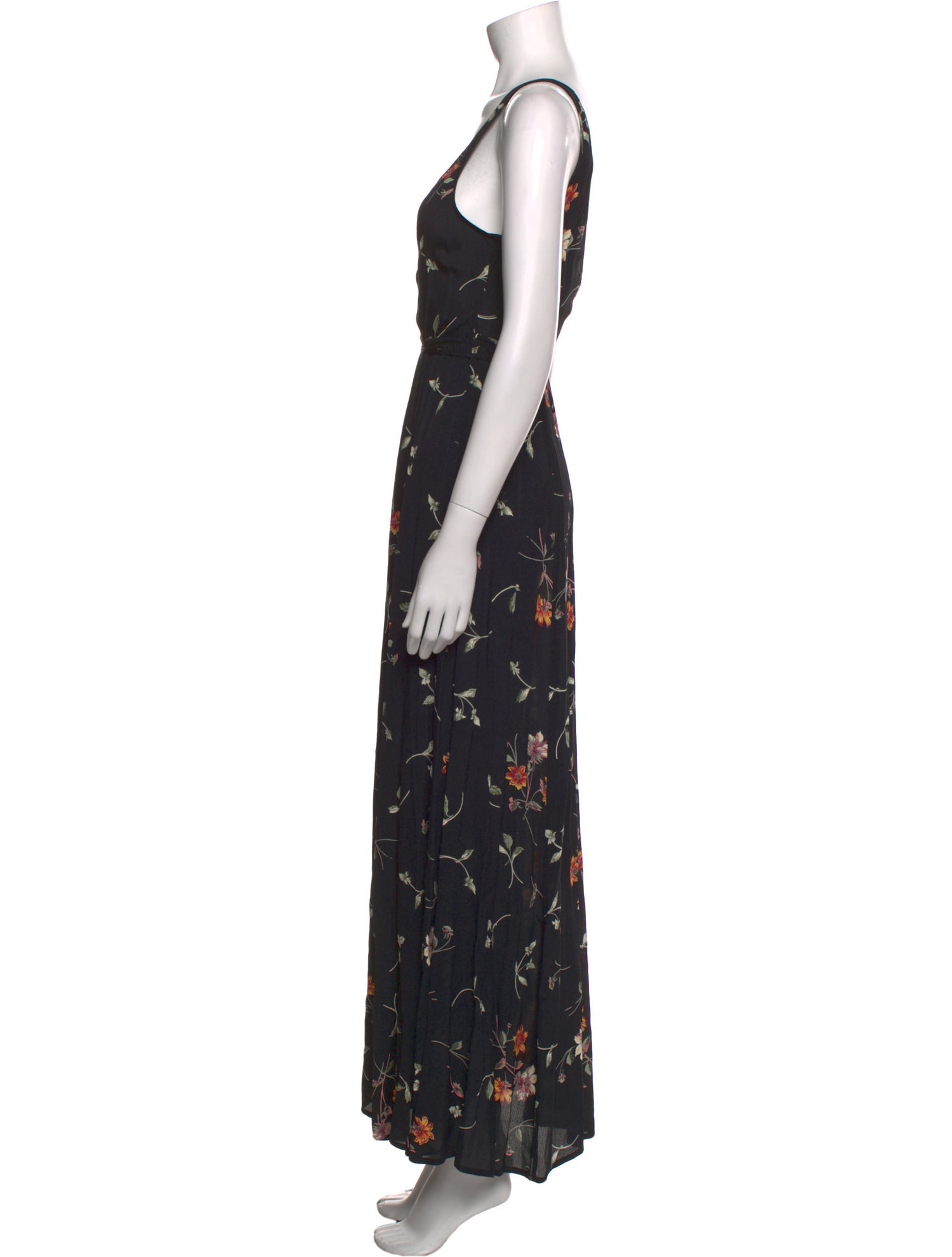 Christy Dawn Floral Print Long Dress w/ Tags