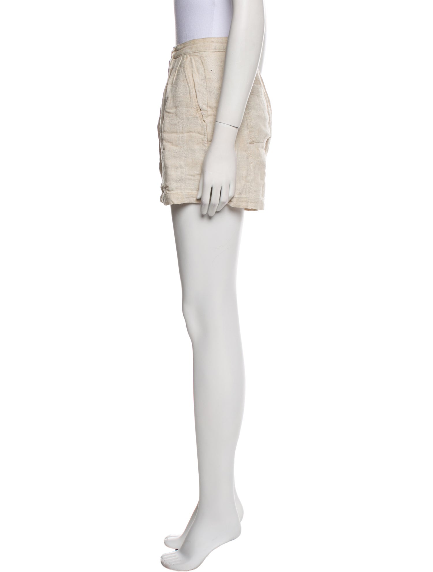 Christy Dawn Linen Mini Shorts