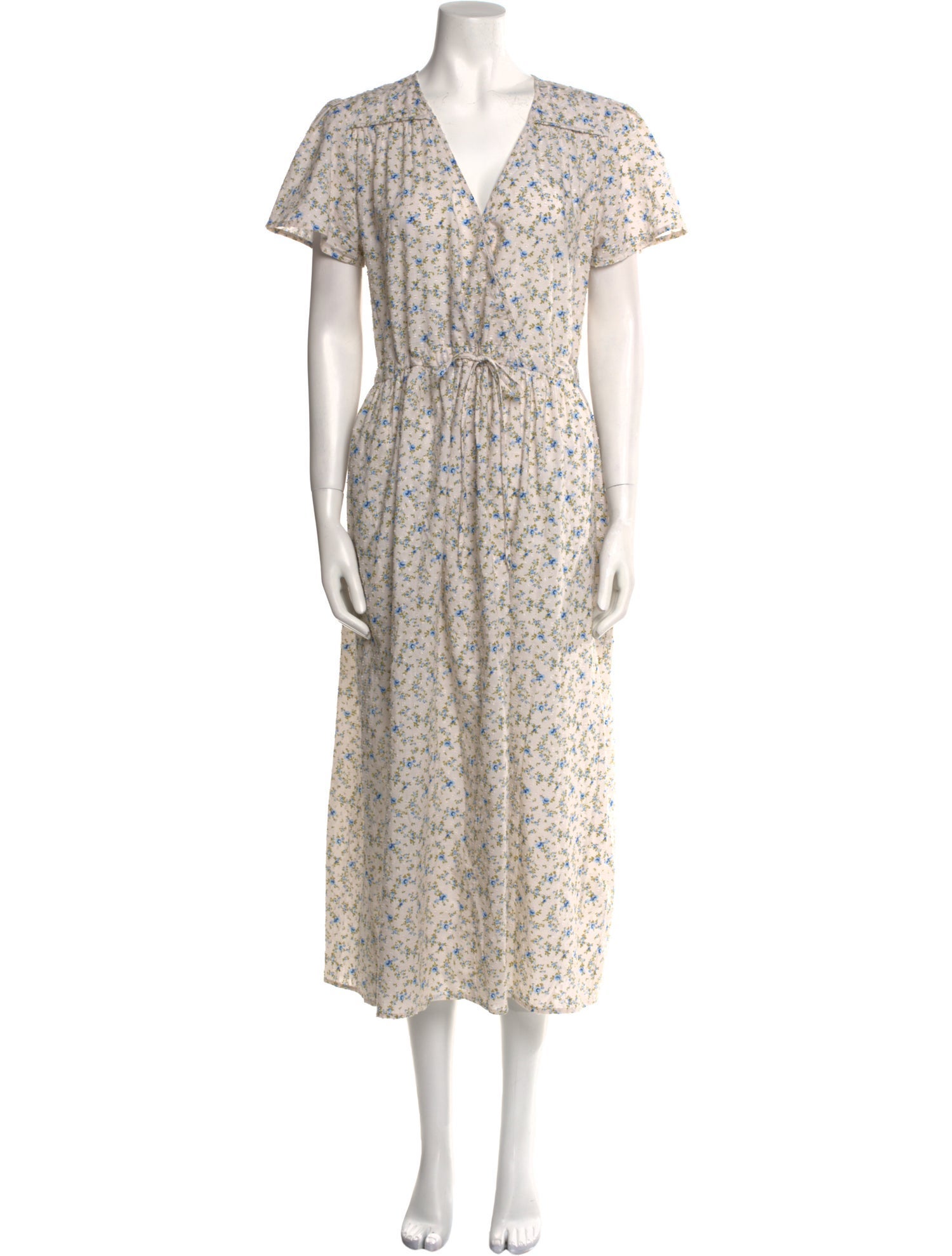 Christy Dawn Floral Print Long Dress w/ Tags