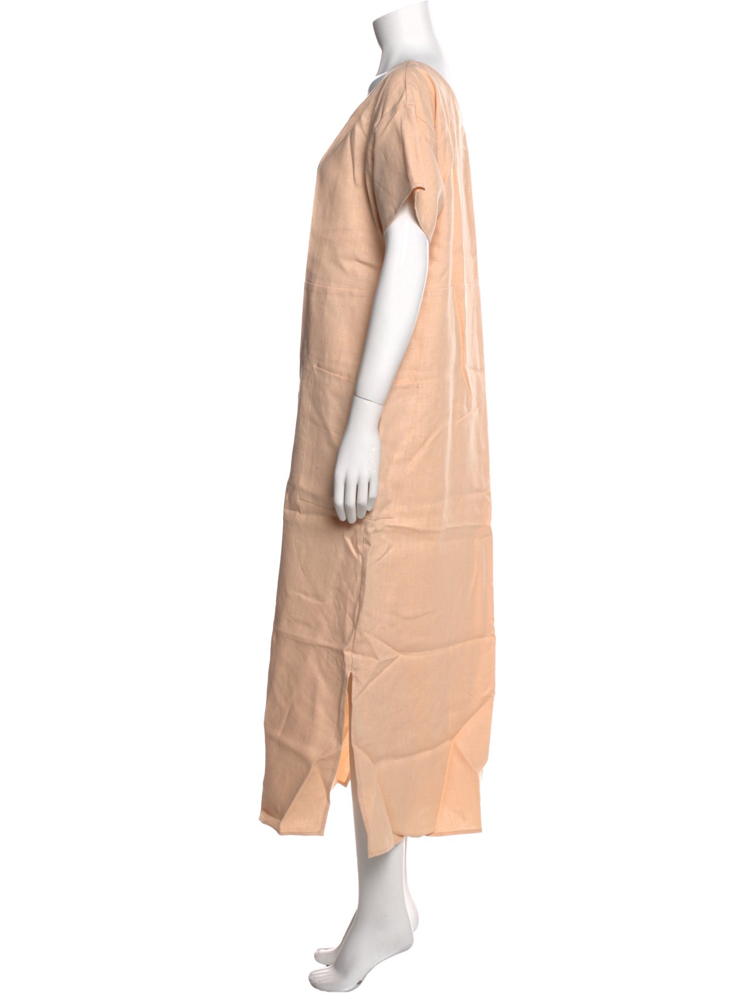 Christy Dawn Scoop Neck Long Dress