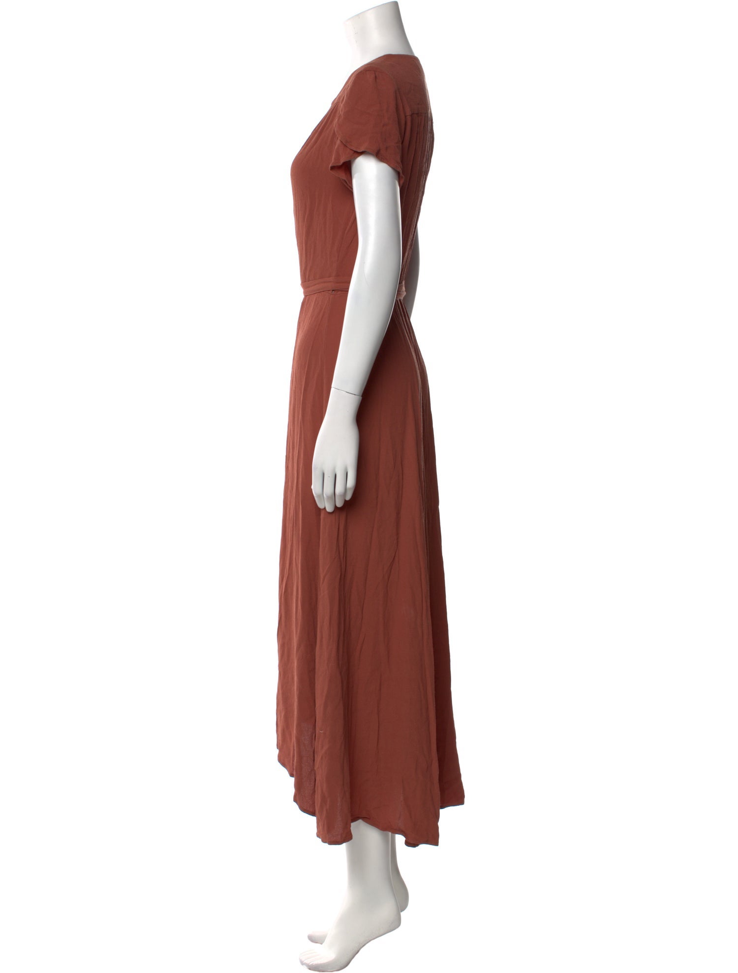 Christy Dawn V-Neck Midi Length Dress
