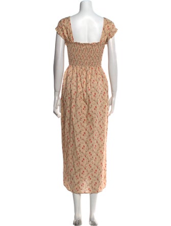 Christy Dawn Floral Print Long Dress