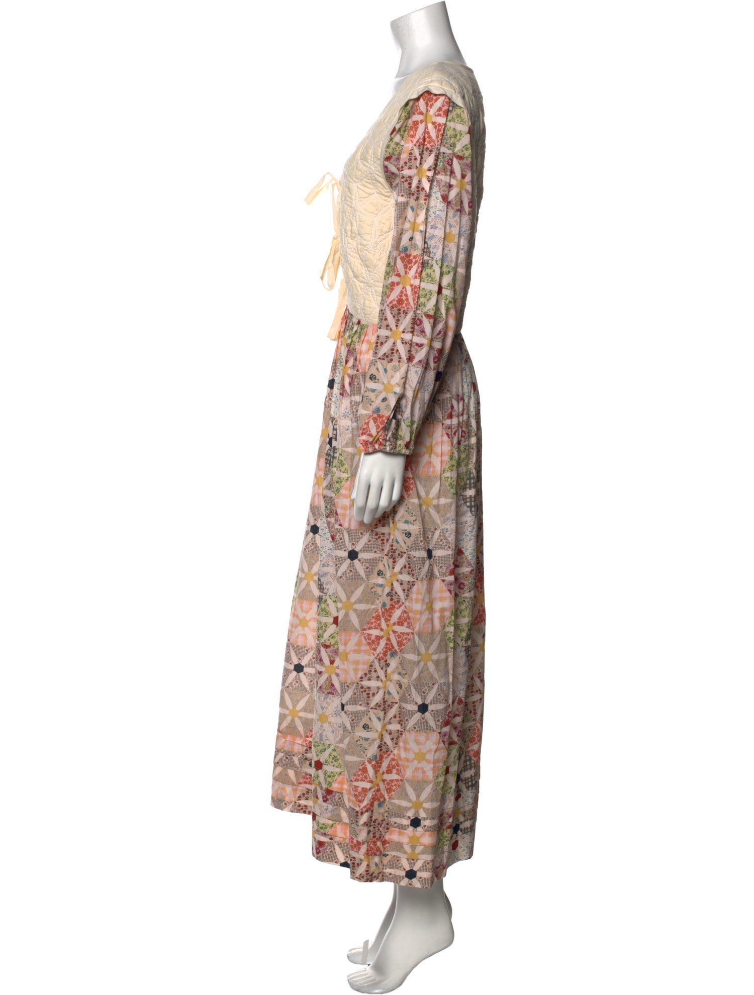 Christy Dawn Floral Print Long Dress w/ Tags