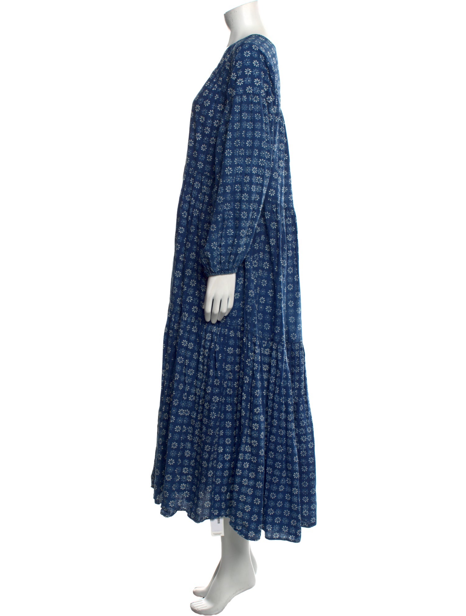 Christy Dawn Floral Print Long Dress