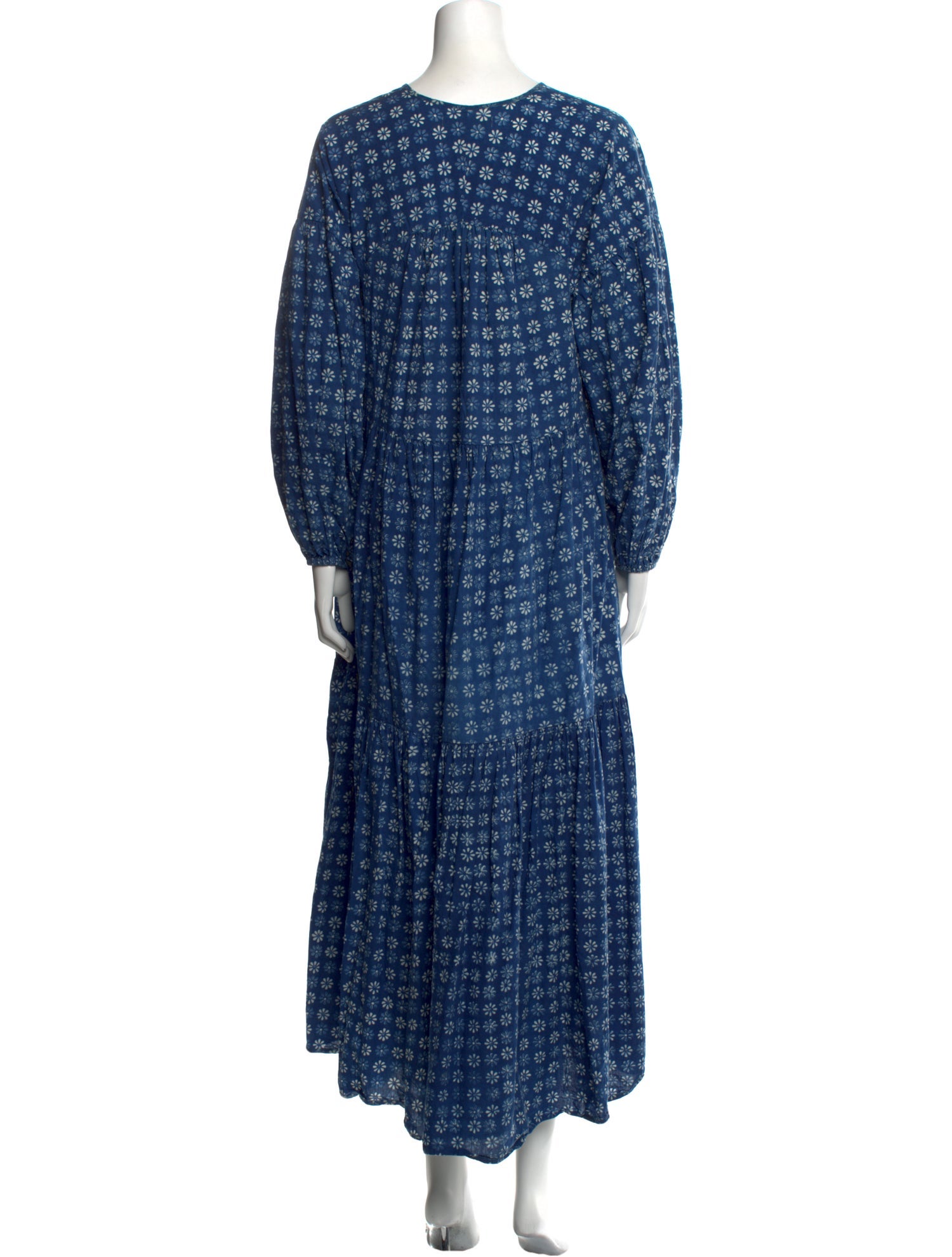 Christy Dawn Floral Print Long Dress