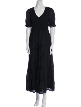 Christy Dawn V-Neck Long Dress