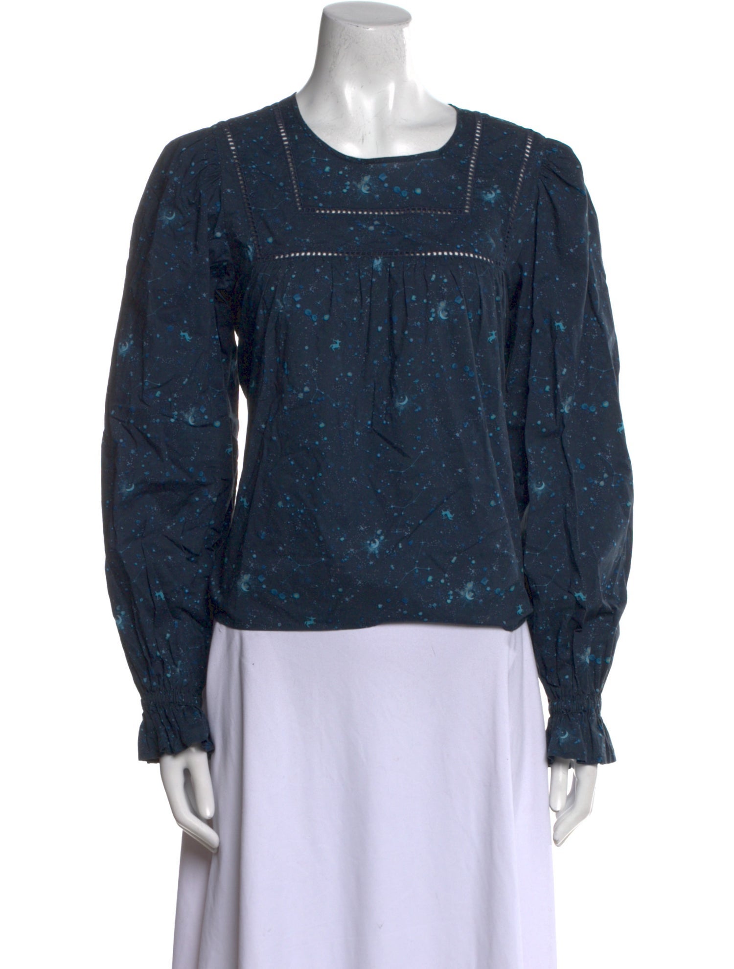 Christy Dawn Printed Crew Neck Sweatshirt