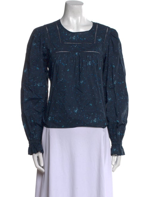 Christy Dawn Printed Crew Neck Sweatshirt