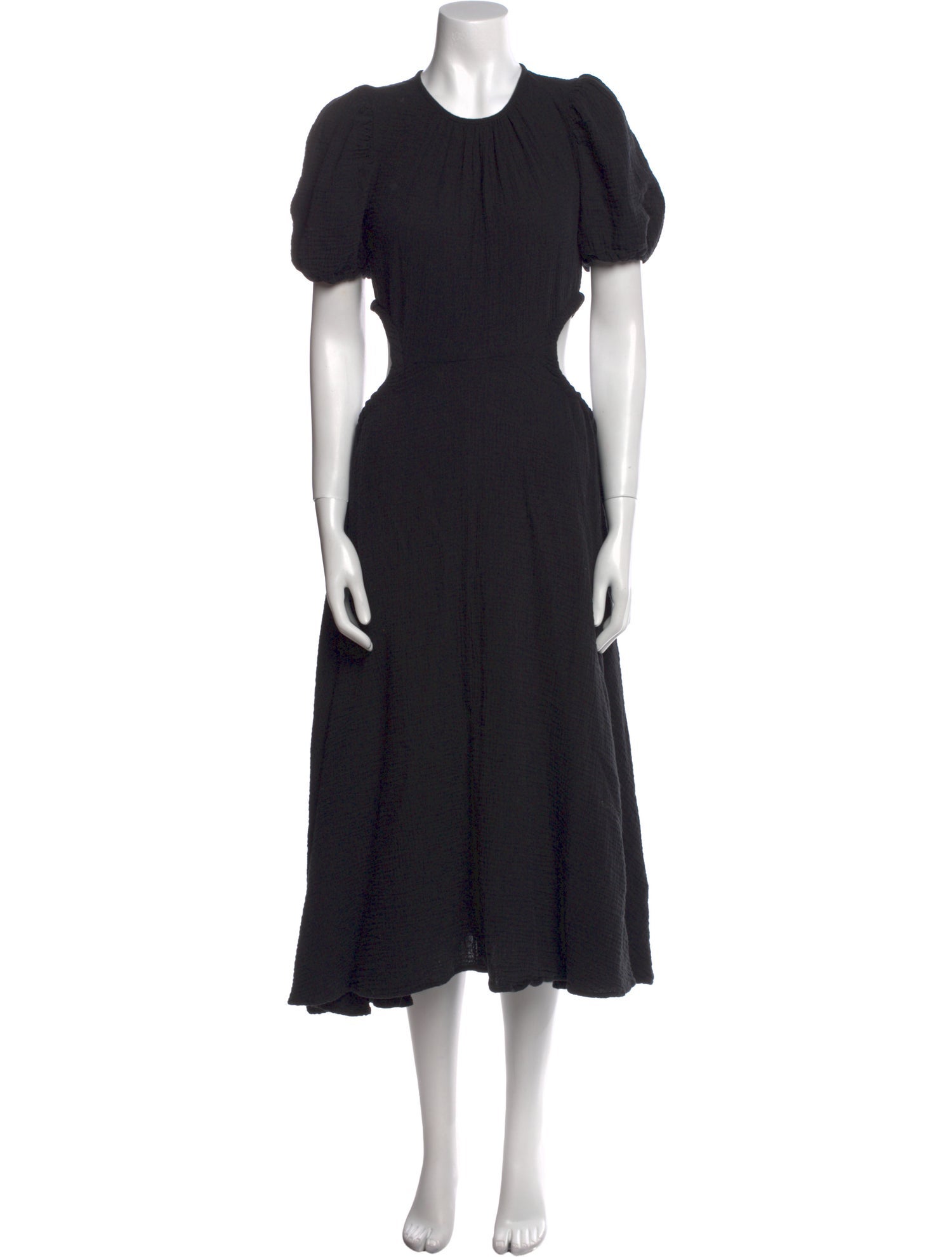 Christy Dawn Crew Neck Long Dress