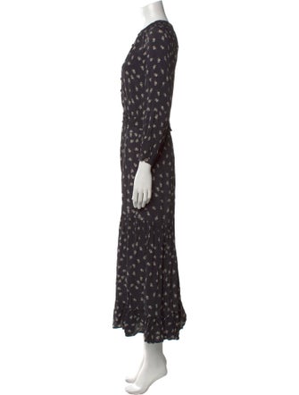 Christy Dawn Printed Long Dress