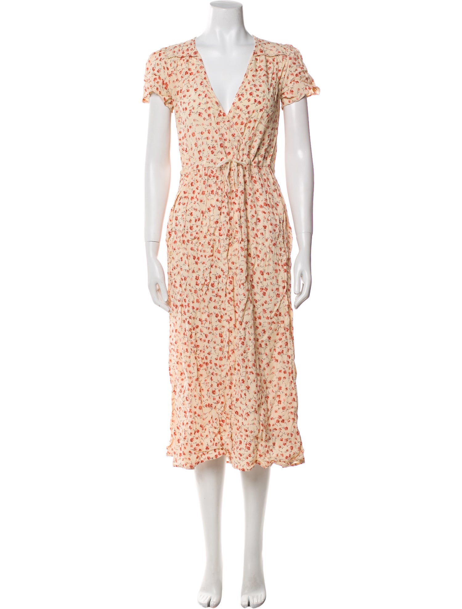 Christy Dawn Floral Print Long Dress