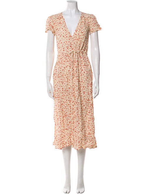 Christy Dawn Floral Print Long Dress