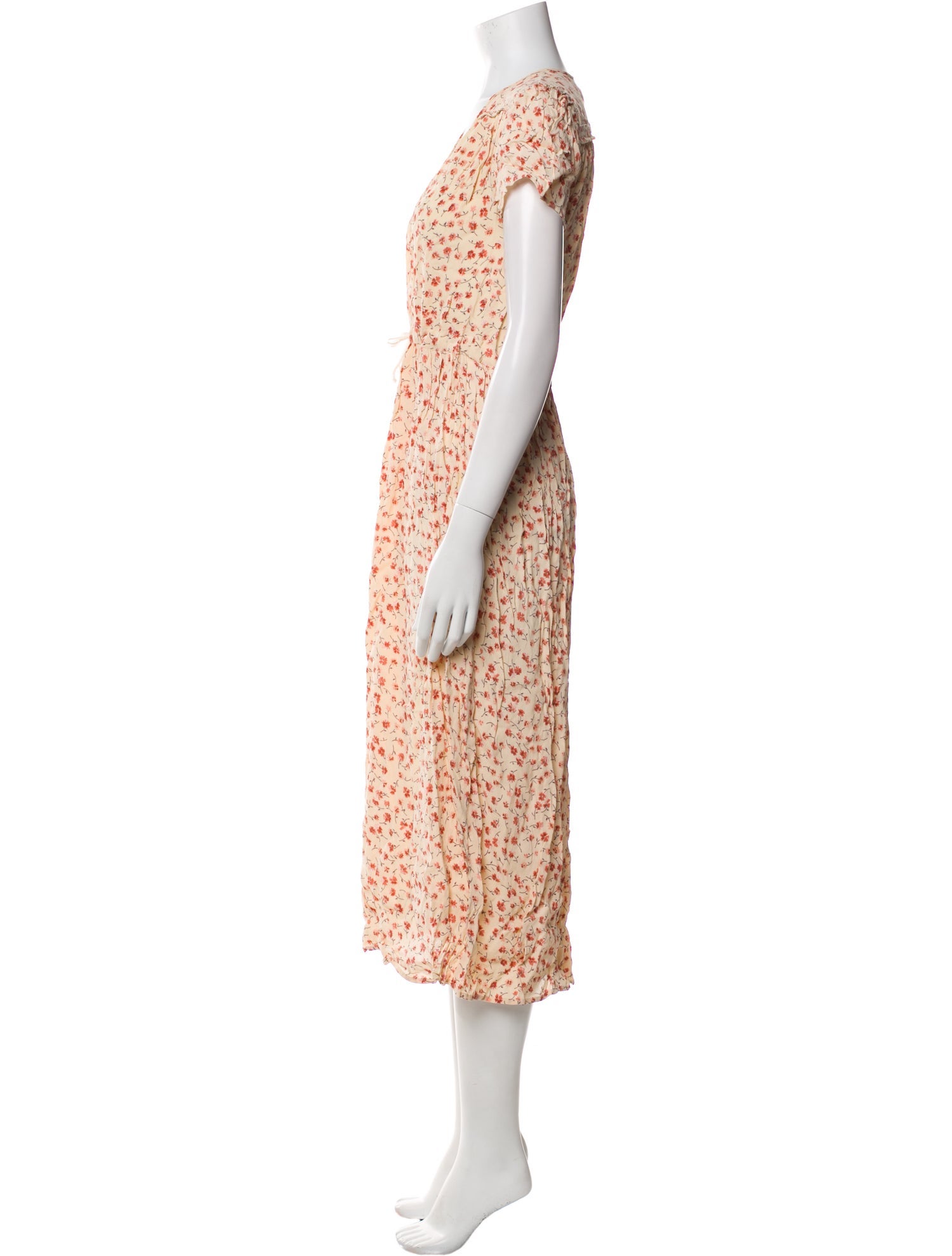 Christy Dawn Floral Print Long Dress