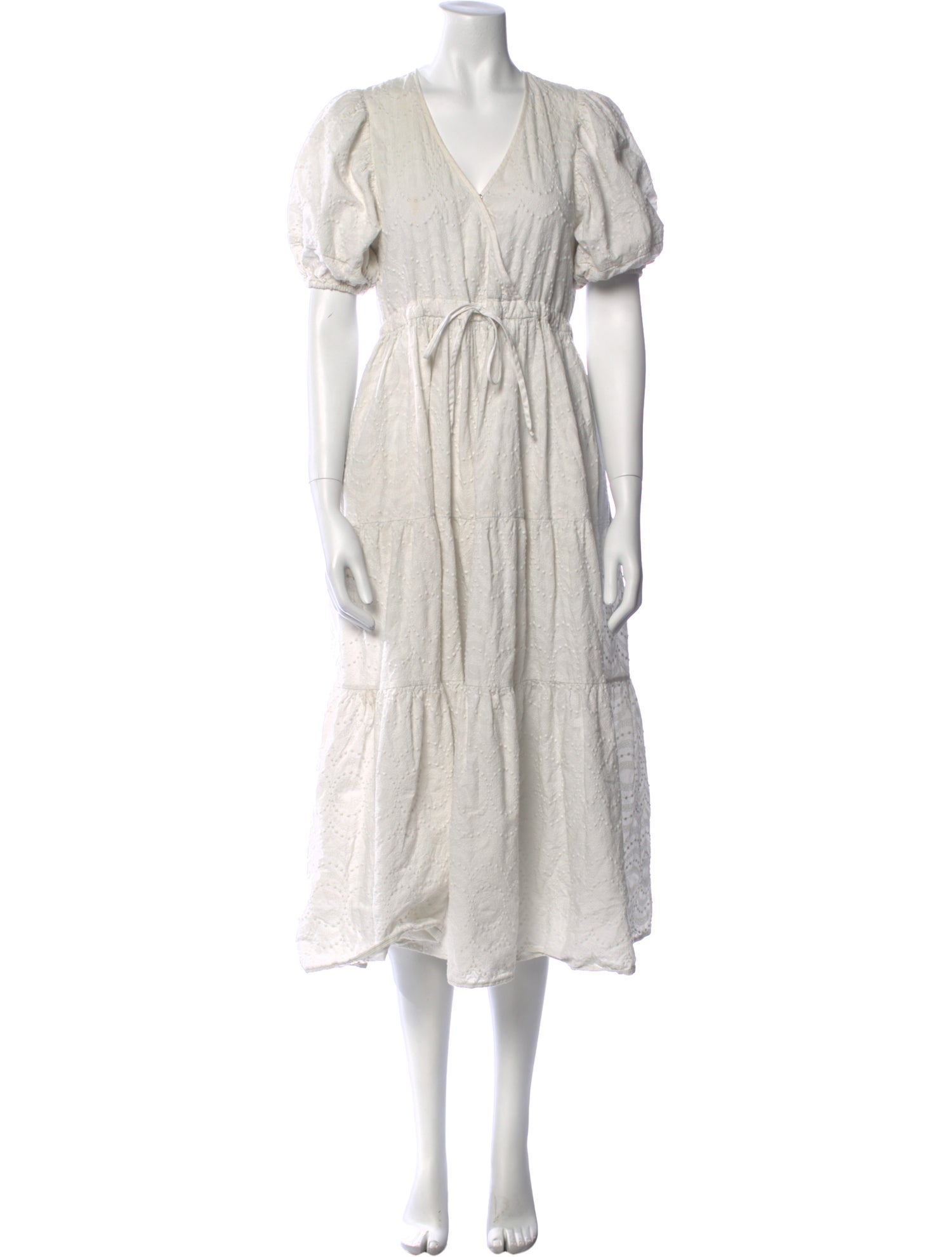 Christy Dawn V-Neck Midi Length Dress