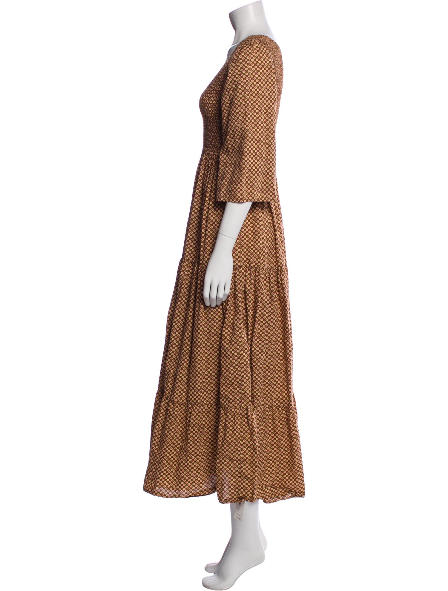 Christy Dawn Printed Long Dress