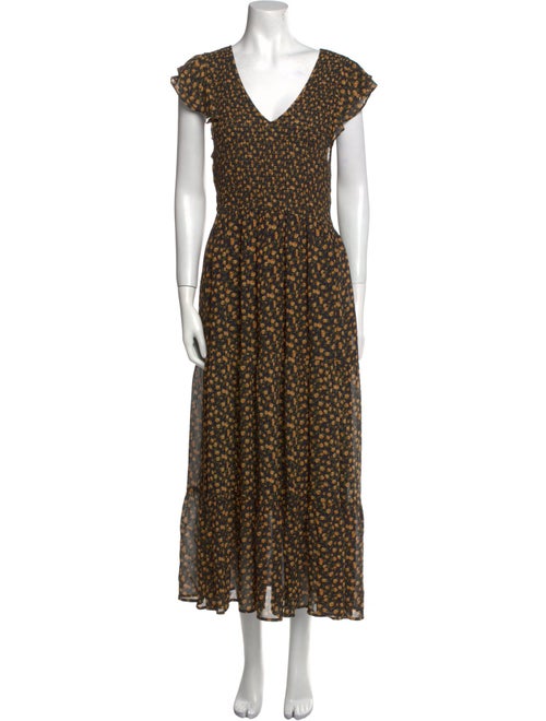 Christy Dawn Floral Print Long Dress