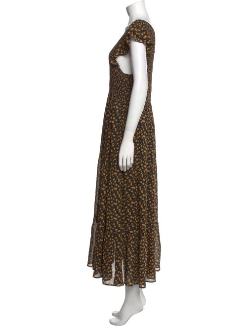 Christy Dawn Floral Print Long Dress