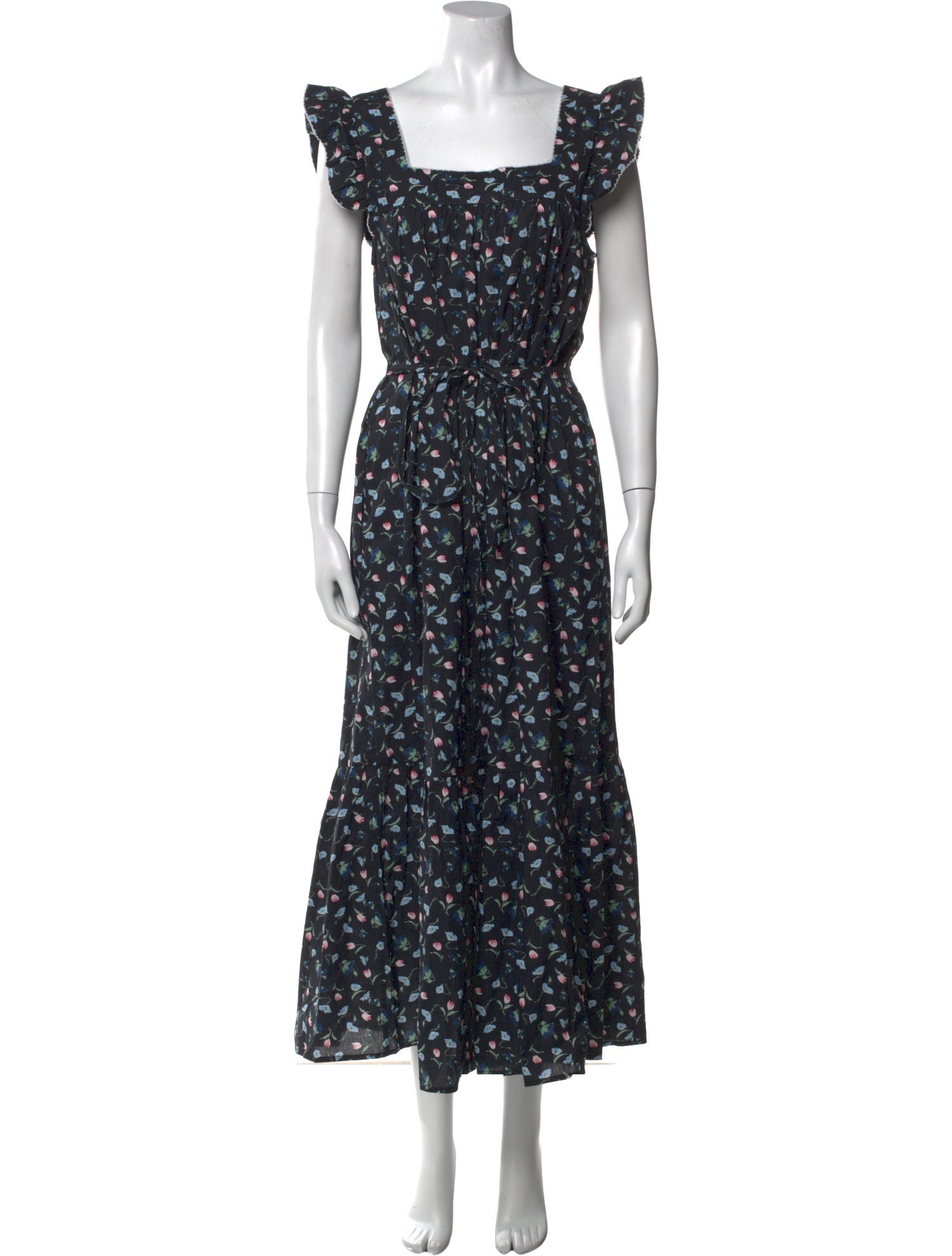 Christy Dawn Floral Print Long Dress