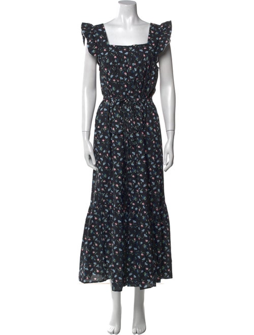 Christy Dawn Floral Print Long Dress