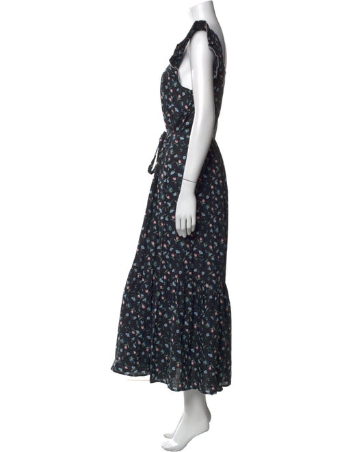 Christy Dawn Floral Print Long Dress