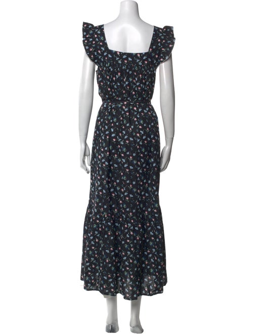 Christy Dawn Floral Print Long Dress