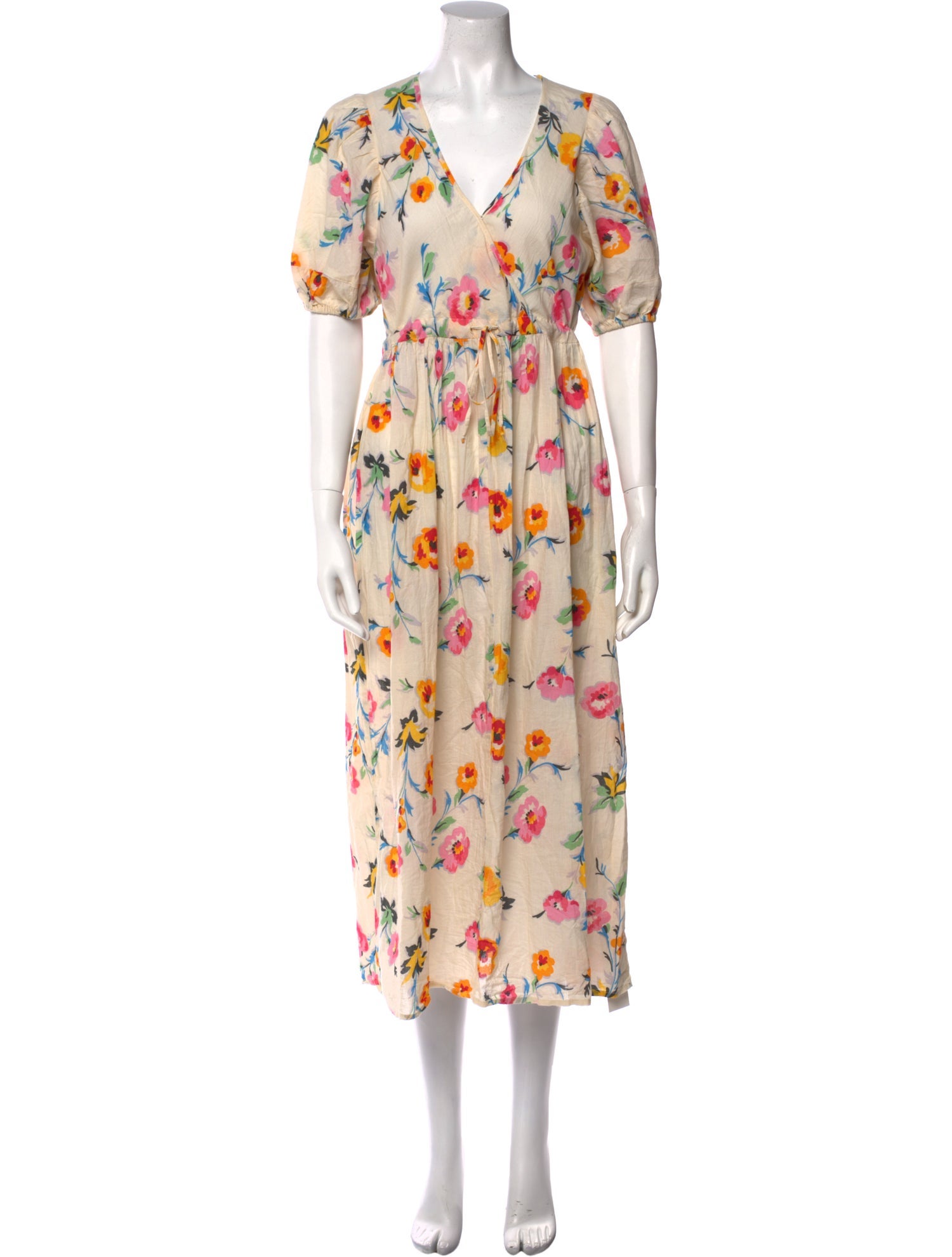 Christy Dawn Floral Print Long Dress