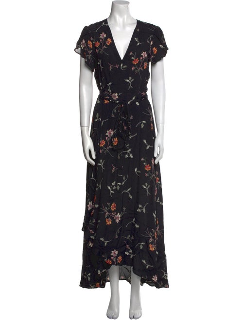 Christy Dawn Floral Print Long Dress