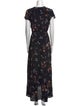 Christy Dawn Floral Print Long Dress