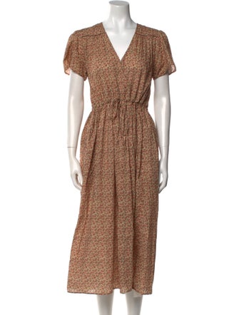 Christy Dawn Floral Print Long Dress