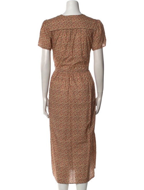 Christy Dawn Floral Print Long Dress