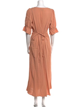 Christy Dawn V-Neck Long Dress