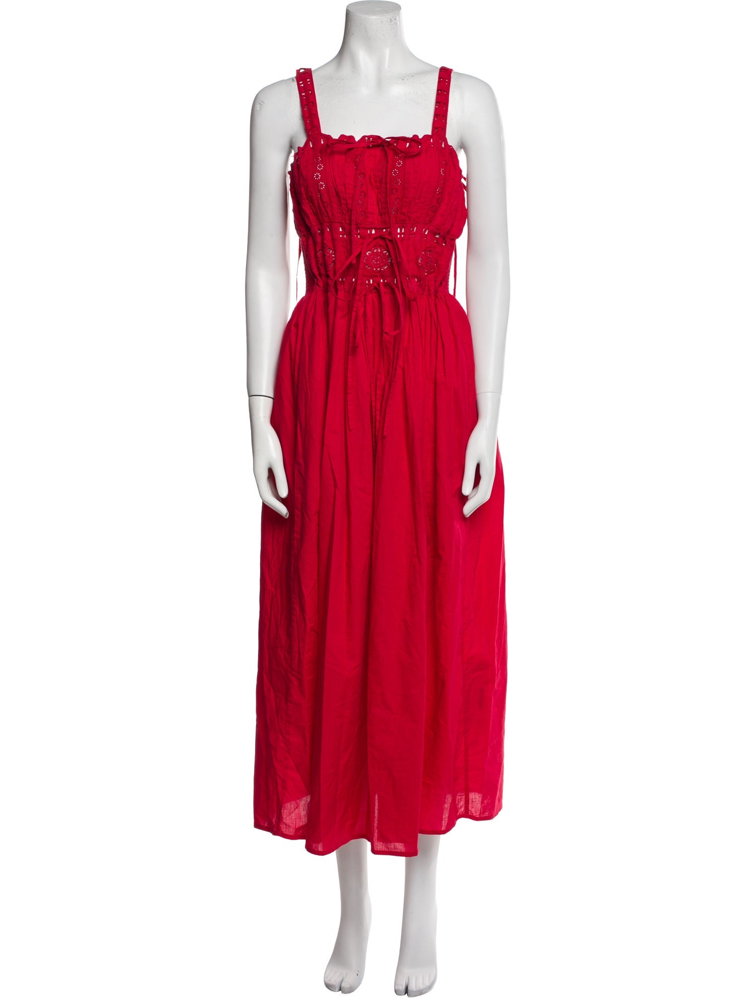 Christy Dawn Square Neckline Long Dress