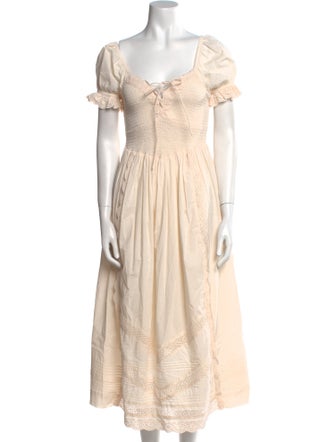 Christy Dawn Square Neckline Long Dress