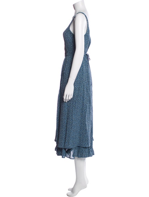 Christy Dawn Floral Print Midi Length Dress