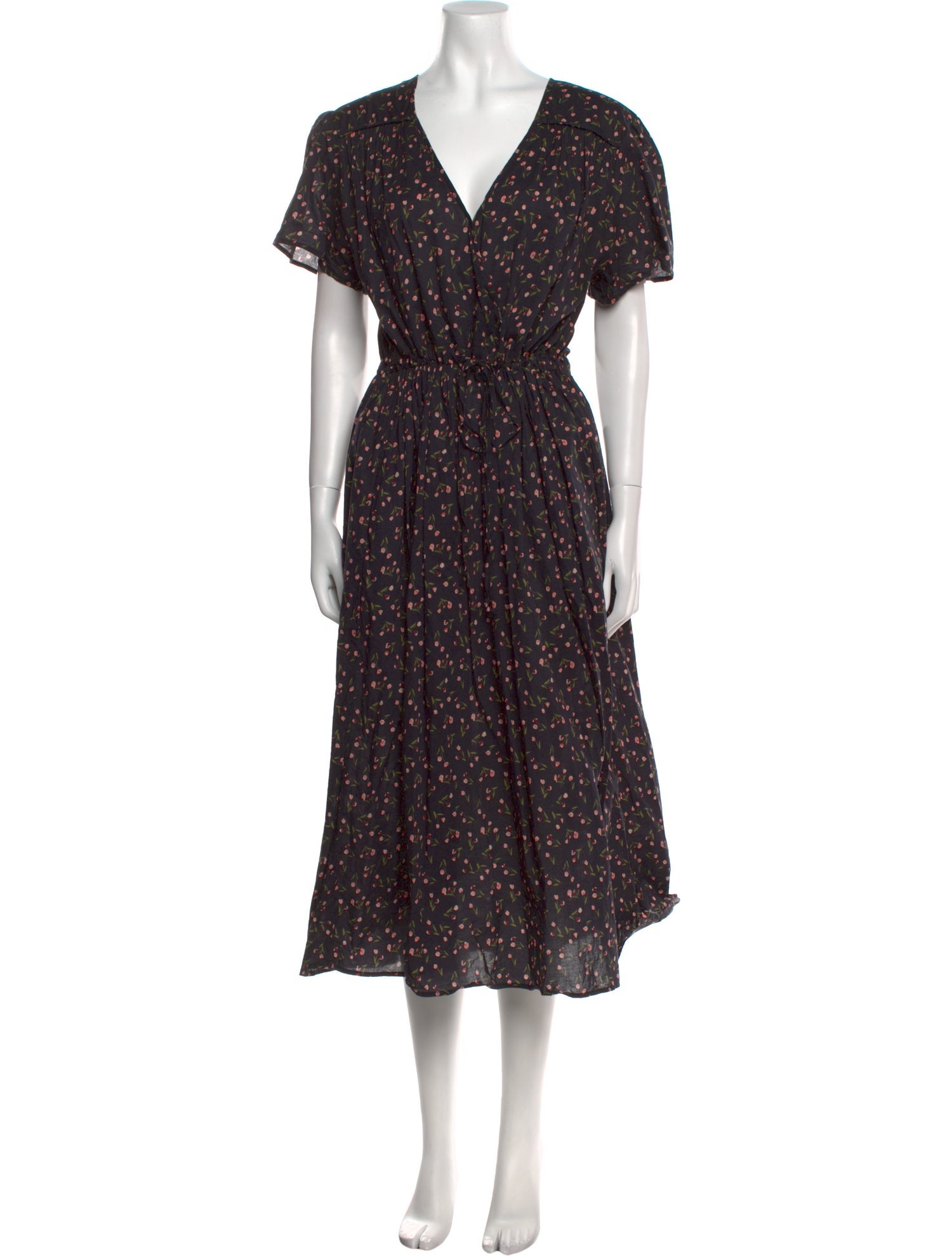 Christy Dawn Floral Print Long Dress