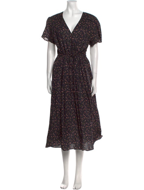 Christy Dawn Floral Print Long Dress