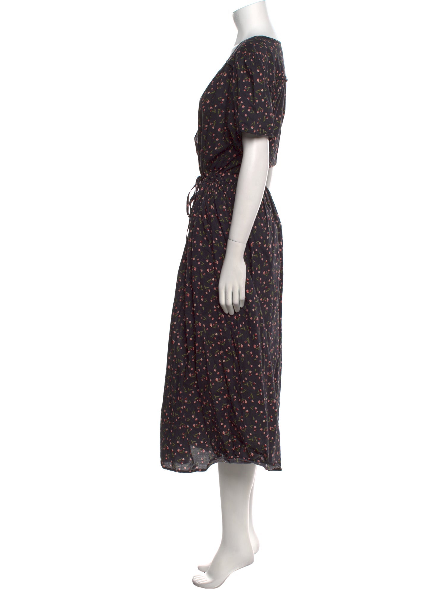 Christy Dawn Floral Print Long Dress